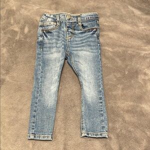 Zara Blue Jeans Classic Denim Bottoms
